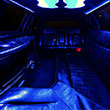 stretch limo seating