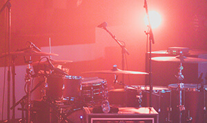 concert instrument display